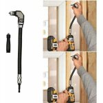Trimec - perceuse � angle droit flexible 1 / 4 / accessoire de tournevis pour le travail du bois