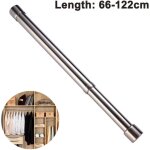Rnemitery - tringle  vtements coulissante penderie tringle  vtements en acier inoxydable, tube de ...