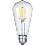 Trio - ampoule, ampoule longue led e27 déco filament 600 lm 6w en verre Trio - ampoule, ampoule longue led e27 déco filament 600 lm 6w en verre