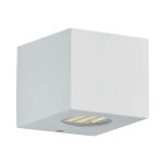 Luminaires de jardin, applique ext�rieur moderne cordoba ip44 blanc en plastique, trio