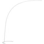 Trio - lampadaire design, lampadaire arc design shanghai blanc en metal