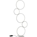 Lampadaire led smd 36w 4700lm 3000k variateur integre - blanc mat - trio - rondo 37578481 37578481 37578481 ...
