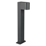 Trio - borne et potelet de jardin, potelet de jardin moderne m�tal roya anthracite en metal