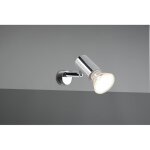 Trio lighting - spot de salle de bain orientable chrome lorenzo