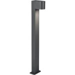 Trio - potelet dexterieur gu10 max 20w ip44 metal fonte daluminium nickel mat roya 50274298 50274298 ...