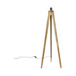Tripodclassic - lampe de table trpied / tripode - 1 lumire - h 1150 mm - marron - rustique - clairage ...
