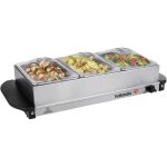 Tristar - bp - 6283 bp - 6283 serviteur de buffet acier inoxydable Tristar - bp - 6283 bp - 6283 serviteur de buffet acier inoxydable