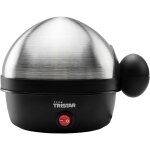 Ek - 3076 cuiseur  oeufs avec verre doseur, voyant lumineux acier inoxydable, noir - tristar