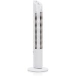 Ventilateur colonne oscillant tristar ve - 5905 30w 3 vitesses h73cm d73cm blanc