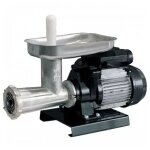 Hachoir �lectrique 600w ? rendement 70 � 120 kg / h ? couteau et grille en acier tremp� � 80 mm ? interrupteur ...