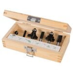 Triton - coffret de 6 fraises a defoncer pour defonceuse 1 / 2