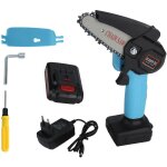 Tron�onneuse �lectrique sans fil 4 pouces, outil de jardin puissant avec grande ouverture, rechargeable, ...