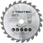 Lames bois pour scie circulaire  150 mm (24 dents) 3 pces - trotec