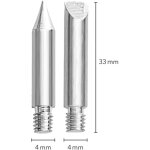 Pointes de soudage pour station de soudage numrique psis 10 - 230v (60 pces)