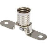 1229340 support d'ampoule culot (mini - lampes): e10 connexion: cosses  souder 1 pc(s) s497481 - tru ...