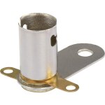 Tru components 1229345 support d'ampoule culot (mini - lampes): ba9s connexion: cosses  souder 1 pc(s) ...