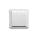 Trust - interrupteur mural a double allumage sans fil - 71012 - Trust - interrupteur mural a double allumage sans fil - 71012 -