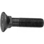 Tsl - vis de charrue din 608 6. 8 sans placage noir 10x40 avec �crou din 934