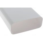 Novy - tubage plat double male rectangugulaire 89x222mm 906401