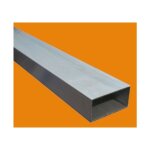 Tube aluminium rectangulaire 6060 - 2 metres, dimension - 60 x 40 mm, epaisseur 2 mm