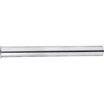 Ferramenta1. com - tube droit en laiton chrome' avec dossier longueur 250 mm diame'tre 32 mm