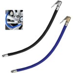 Tube d'extension de gonfleur de pneu, 2 pi�ces tuyau de gonflage pneu voiture, tuyau gonflage pneu, pour ...