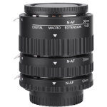 Tube d'extension macro 12mm + 20mm + 36mm pour objectifs nikon f, mise au point automatique meike