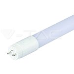 Tube led t8 10w 600mm nano plastic rotation ip20 blanc chaud 3000k