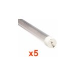 Tube non led 150cm t8 24w (pack de 5) - blanc neutre 4000k - 5500k - silamp