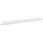 Silamp - tube n�on led t5 120cm 13w 2 t�tes avec interrupteur - blanc froid 6000k - 8000k
