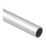 Tube rond alu anodis argent 16 mm - p. 1. 5 mm - 3ml