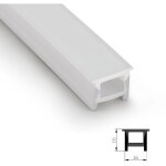 Efectoled - profil� n�on sflex 20x16 courbe verticale pour rubans led ip20 jusqu'� 12 mm 50 m