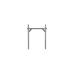 Tubesca - comabi - demi - cadre r40 en aluminium - hauteur 1, 00m - pour échafaudage r200 / m368 - réf: ... Tubesca - comabi - demi - cadre r40 en aluminium - hauteur 1, 00m - pour échafaudage r200 / m368 - réf: ...