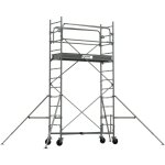 Tubesca comabi ? �chafaudage roulant en acier 750 / 4 ? hauteur de travail 4, 80 m ? charge maximale ...