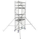 Tubesca comabi - tubesca - comabi - �chafaudage roulant aluminium cross ? longueur 1, 80m - hauteur de ...
