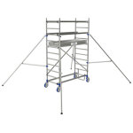 Tubesca comabi - tubesca - comabi - �chafaudage roulant aluminium cross ? longueur 1, 80m - hauteur de ...