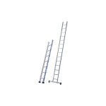 Tubesca - comabi - chelle simple aluminium montants renforcs platinium - l 2, 41m x l 0, 36m