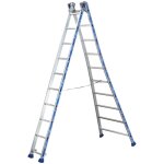 Tubesca comabi - echelle transformable 2 plans 2x10 marches - hauteur travail max 5, 78m - 2442610 Tubesca comabi - echelle transformable 2 plans 2x10 marches - hauteur travail max 5, 78m - 2442610