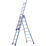 Tubesca comabi - echelle transformable 3 plans 3x8 marches - hauteur de travail max 6, 08m - 2443608