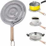 Tumalagia - gabrielle diffuseur de chaleur pour plaque de cuisson � gaz en acier inoxydable adaptateur ...