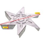 Falcon - turbine cuisini�re moteur ventilation ct ou tangentiel nouveau mod�le d=150mm