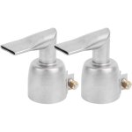 Tuserxln - 2pcs buses de pistolet � chaleur, 20mm 90 degr�s coud� buse de soudage pistolet � air chaud ...