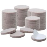 Tuserxln - patin feutre rond pour 32mm diam�tre pied auto - adh�sif anti - rayures protecteur meubles ...