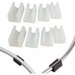 Tuserxln - patin pied chaise tube rond embout tube pied table fauteuil tampon meuble forme u plastique ...