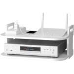 Tuserxln - tag�re murale flottante pour lecteurs dvd, botes de cables, support mural, �tag�re pour d�codeur, ...