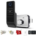 Tuya wifi intelligent door lock home appartement intelligent lock 5 en 1 d�verrouillage smartphone code ...