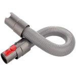 Tuyau d'aspiration, 52 - 150 cm, compatible dyson v7 / v8 / v10 / v11, gris