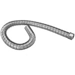 Tuyau d'chappement diesel d'air d'acier inoxydable 100cm 22mm avec chapeau pour rchauffeur d'eberspacher ...