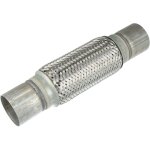 Tuyau d'�chappement flexible pour voiture avec tube d'extension soud� 60 mm x 300 mm