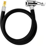 Tuyau d'extension pour gonfleur de pneus de voiture, pince de gonflage rapide de 30 cm, tuyau de gonflage ...